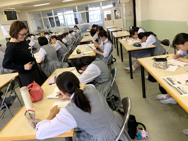 高校2年生「美しい手紙の書き方~文香を添えて~」